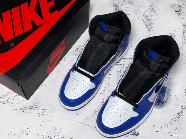 Rep TBkick 1 Royal Air Jordan OG Game 555088-403 0818